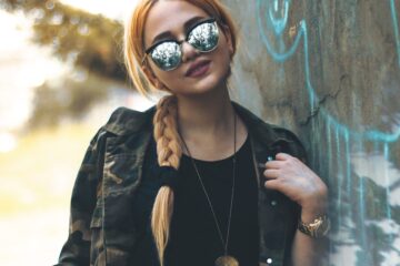 Photo Grunge style of dressing