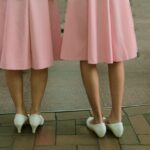 Photo powder pink dress