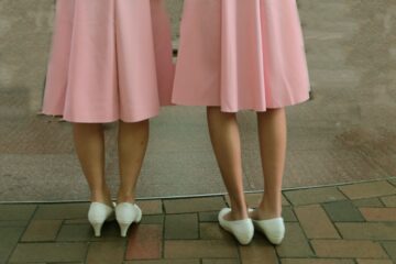 Photo powder pink dress