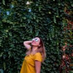 Photo mustard dress