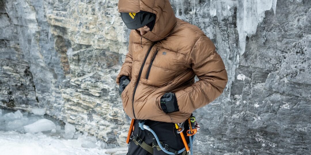Photo down jacket