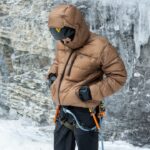 Photo down jacket