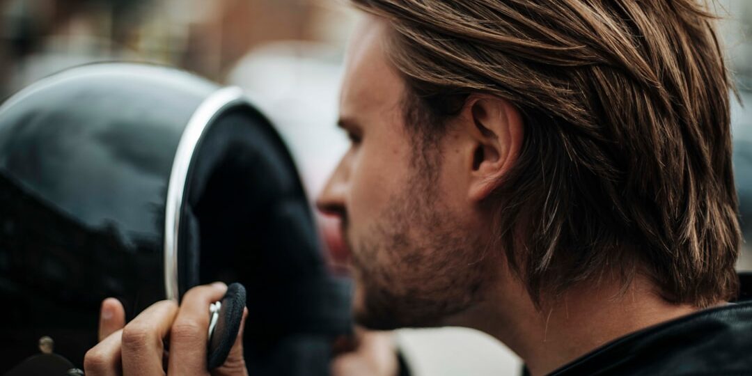 Photo biker jacket