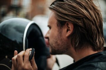 Photo biker jacket