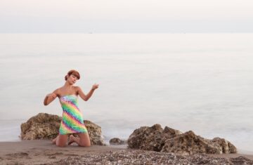Photo beach clothes