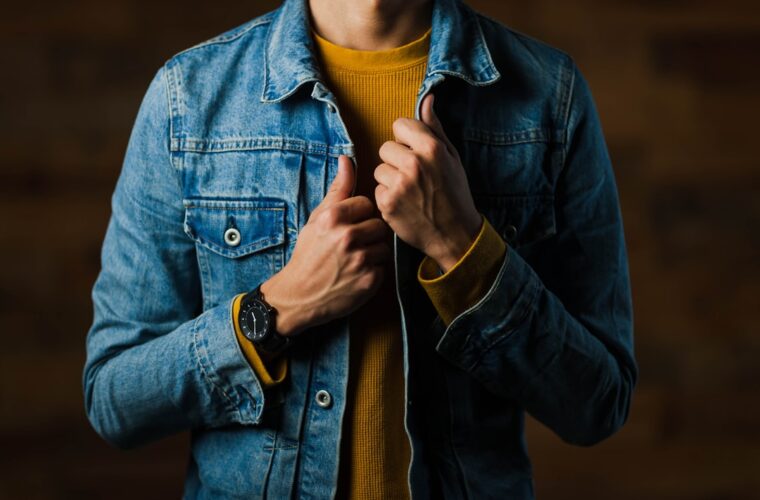 Photo denim shirt