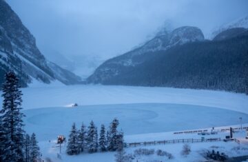 Photo ice rink