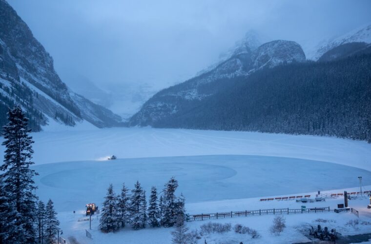 Photo ice rink