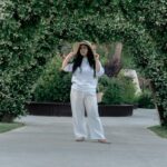 Photo white pants